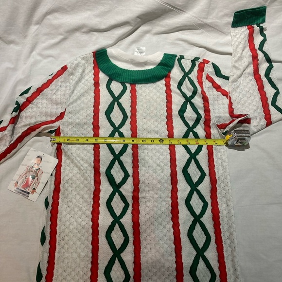 Ugly “funny” Christmas Sweat, Shirt, Men’s size small, NWT! Fauxreal apparel! - Picture 6 of 7